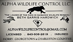 ALPHA WILDLIFE CONTROL LLC