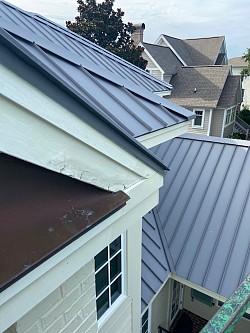ROTTEN EXTERIOR ALLOWING BATS TO ENTER THIS HOME IN DEBORDIEU. WE REMOVED AND REPLACED THEN SEALED AND PAINTED SO IT MATCHED THE HOME PERFECTLY AND STOPPED BATS FROM ENTERING THIS AREA FOR GOOD!
